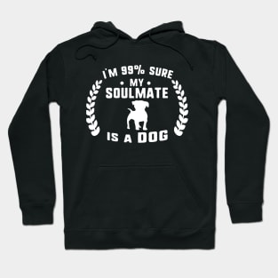 I'm 99% sure my soulmate is a dog Hoodie